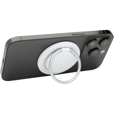 Logotrade advertising product image of: Albali recycled plastic magnetic phone holder with ring stand