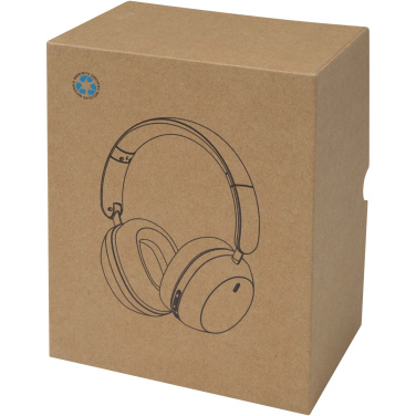 Logotrade promotional items photo of: Hoggar recycled plastic over-ear foldeable ANC and ENC headphones