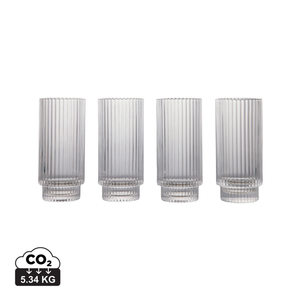 Logotrade advertising products photo of: VINGA York highball, 4 pcs set