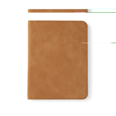Logo trade promotional giveaways image of: VINGA Bosler RCS RFID passport cover