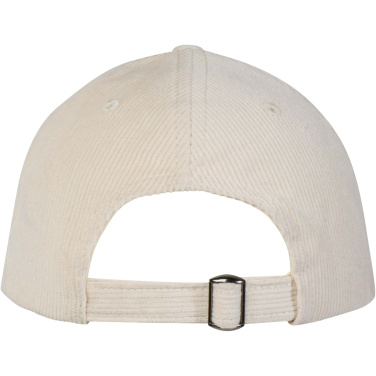 Logotrade advertising products photo of: Hutton 6 panel recycled corduroy cap