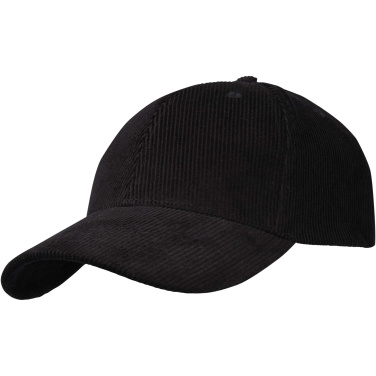 Logotrade promotional items photo of: Hutton 6 panel recycled corduroy cap