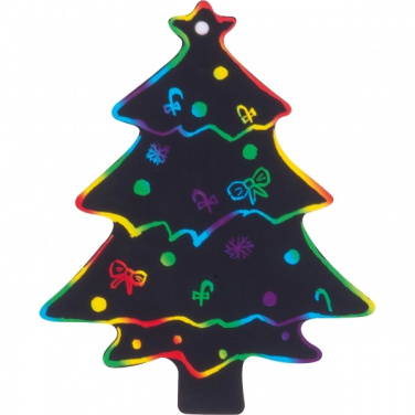 Logo trade advertising product photo of: Scratch-off Christmas ornaments SOUTH POLE