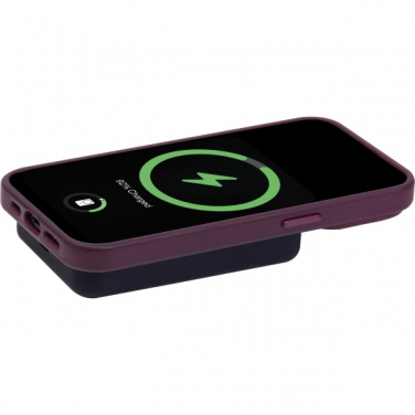 Logo trade promotional products image of: Wireless power bank 5 000 mAh CAIRO