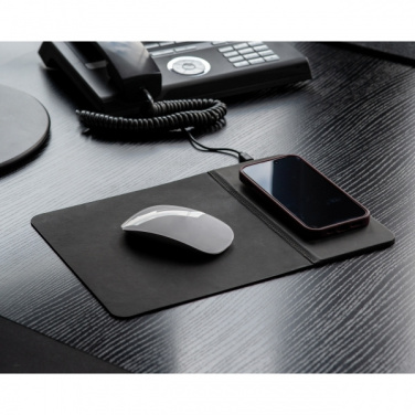 Logotrade promotional giveaways photo of: Mousepad with Wireless Charging ROTHERHAM