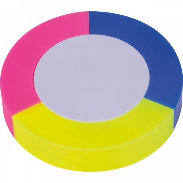 Logo trade corporate gift photo of: 3-in-1 Highlighter ANDORRA