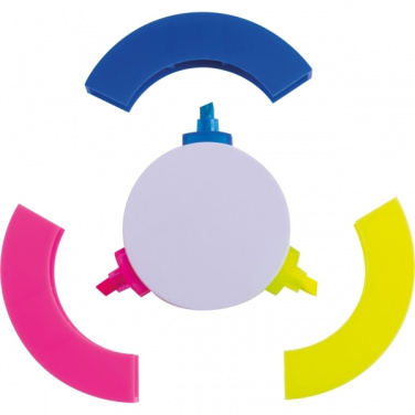 Logotrade promotional giveaway image of: 3-in-1 Highlighter ANDORRA