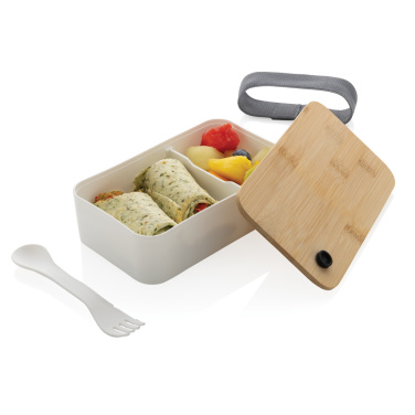 Logo trade advertising products image of: RCS RPP lunchbox with bamboo lid