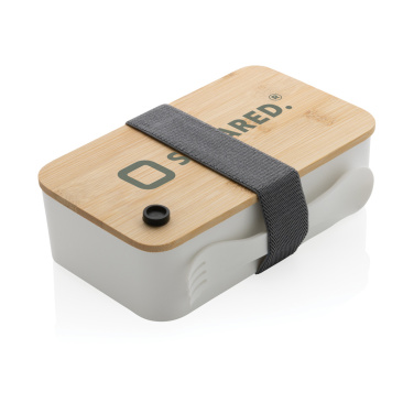Logo trade promotional gifts picture of: RCS RPP lunchbox with bamboo lid