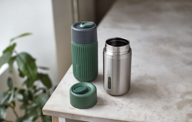 Logo trade promotional products image of: Black+Blum Insulated Leakproof Travel Cup Stainless Steel