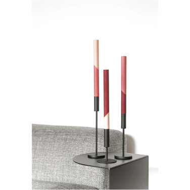 Logo trade promotional merchandise picture of: Originalhome Eden diagonal candles - set of 3