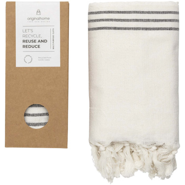 Logo trade promotional giveaway photo of: Originalhome recycled cloth - 85 x 175 cm