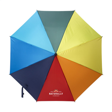 Logo trade promotional giveaway photo of: Colorado RCS RPET umbrella 23 inch