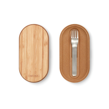 Logotrade corporate gifts photo of: Black+Blum Stainless Steel Double Bento Box