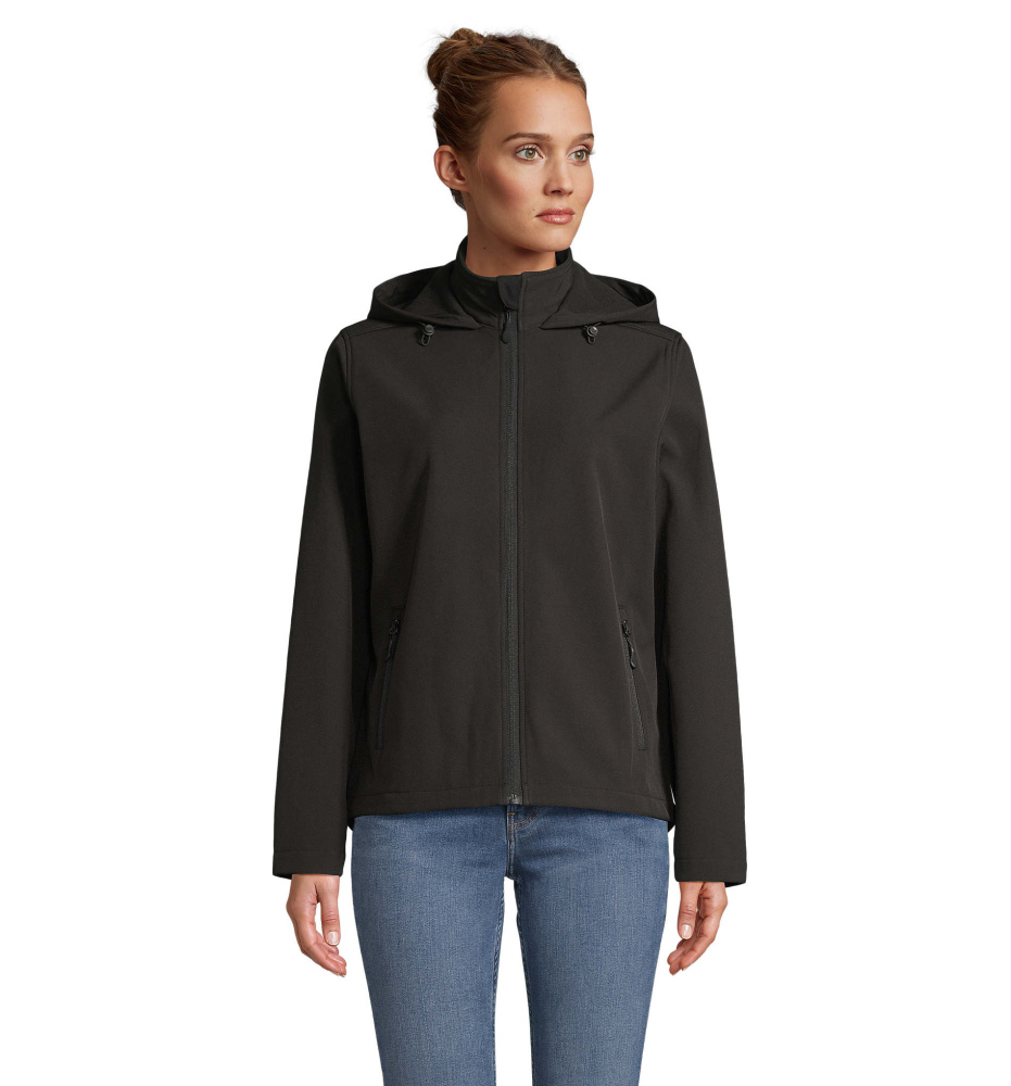 Logotrade promotional item image of: RACE WOMEN HOODED JACKET