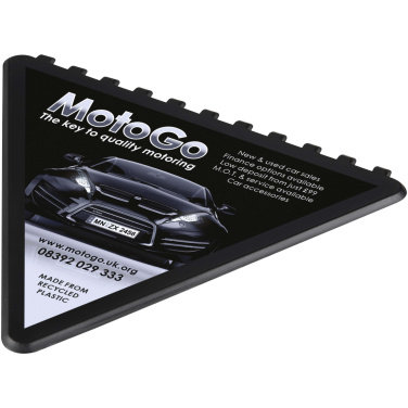 Logotrade advertising product picture of: Frosty triangular recycled plastic ice scraper
