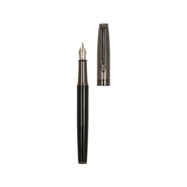 Logo trade advertising products picture of: Writing set with ballpoint pen and fountain pen ODETTE Pierre Cardin