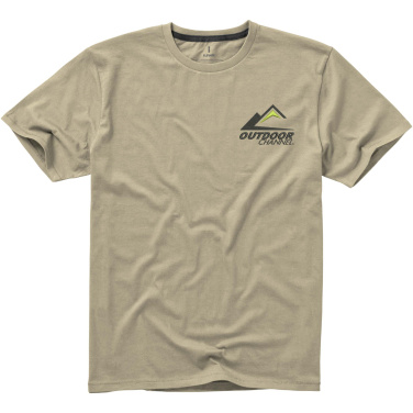 Logo trade promotional merchandise image of: Nanaimo short sleeve men's t-shirt