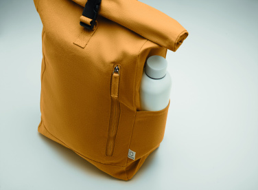 Logo trade corporate gifts image of: Roll top backpack 390 gr/m²
