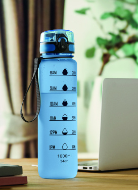 Logotrade corporate gifts photo of: Sports water bottle RPET 1L