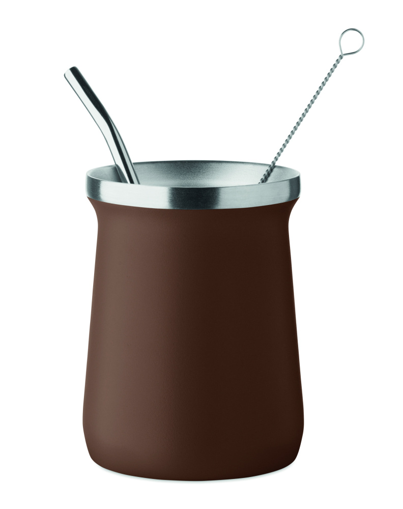 Logo trade promotional items image of: Yerba mate tea cup