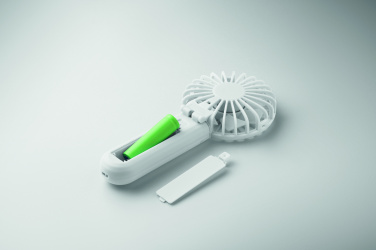 Logo trade business gifts image of: Portable foldable fan