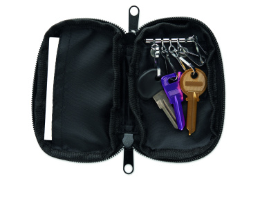 Logo trade corporate gifts picture of: Key case in 300D RPET