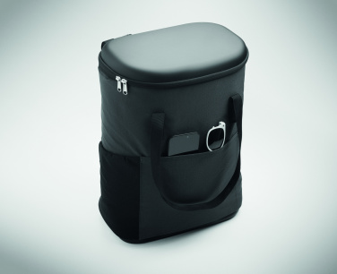 Logo trade promotional giveaways image of: Cooler rucksack 600D RPET