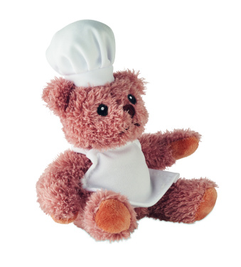 Logotrade promotional gift picture of: Teddy bear plush chef
