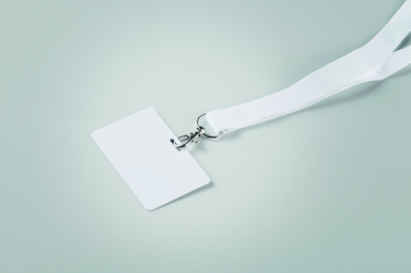 Logotrade business gift image of: Lanyard badge 54 x 86mm