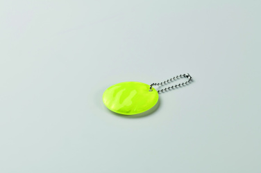 Logo trade advertising products picture of: Round reflective keyring