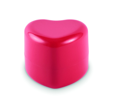 Logotrade advertising products photo of: Heart shape vegan lip balm