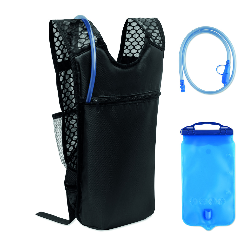 Logo trade business gift photo of: Sports backpack 420D PU