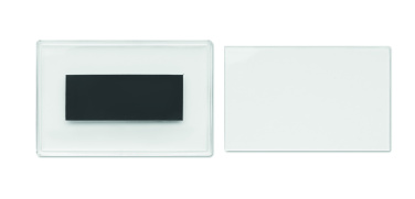 Logo trade promotional giveaways image of: Acrylic photo magnet rectangula