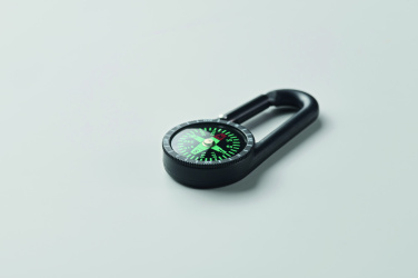 Logotrade promotional gift picture of: Outdoor compass with carabiner