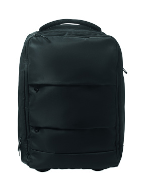 Logo trade promotional giveaway photo of: Backpack trolley in 290T RPET
