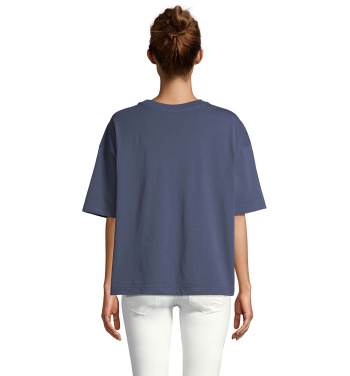 Logo trade corporate gift photo of: BOXY WOMEN OVERSIZE T-SHIRT