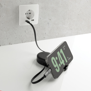 Logo trade corporate gift photo of: Chargevix RCS rplastic Multi-functional 60W charging set