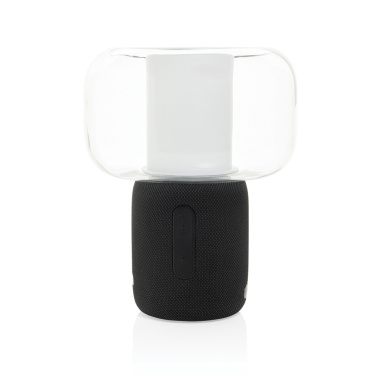 Logo trade promotional merchandise image of: Lux RCS recycled plastic 10W speaker lamp