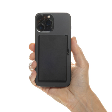 Logo trade promotional items picture of: Standard aluminium RFID magnetic phone cardholder