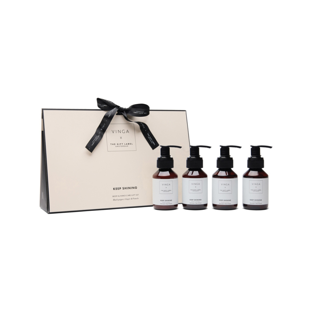 Logotrade corporate gifts photo of: VINGA x TGL body and hand care gift set