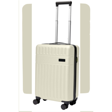 Logo trade promotional giveaways picture of: Rover 20" GRS recycled cabin trolley 40L