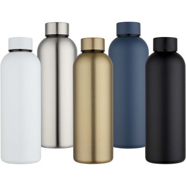 Logo trade promotional giveaways image of: Spring 750 ml RCS recycled single wall stainless steel water bottle