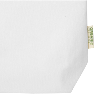 Logotrade promotional items photo of: Odisha 180 g/m² OCS organic wide bottom tote bag 11L