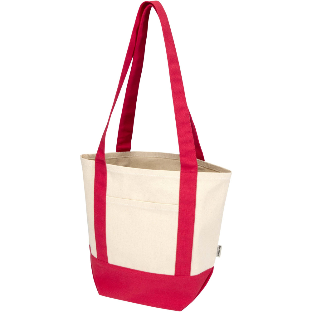 Logo trade promotional item photo of: Sam 320 g/m² GRS recycled mini cotton tote bag