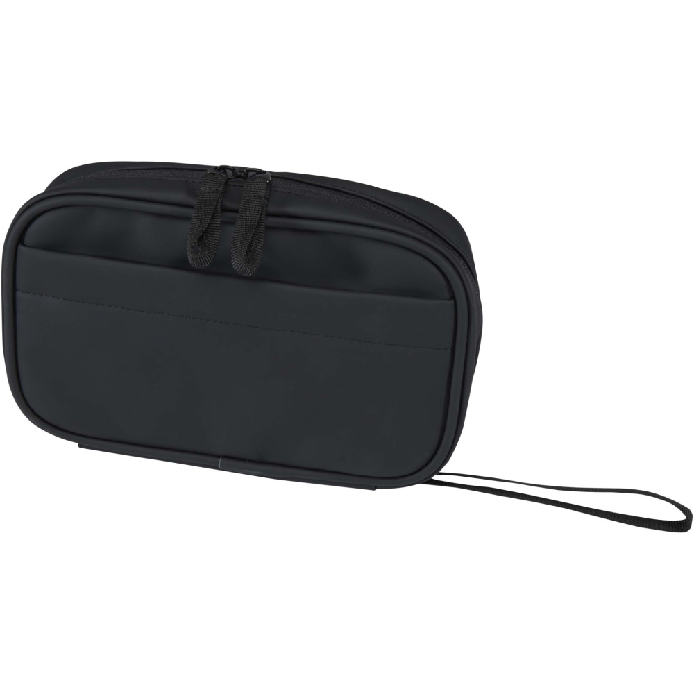 Logo trade promotional product photo of: Resi Plus GRS recycled tech pouch 1L