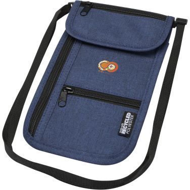 Logo trade advertising products image of: Ross GRS recycled smart travel pouch