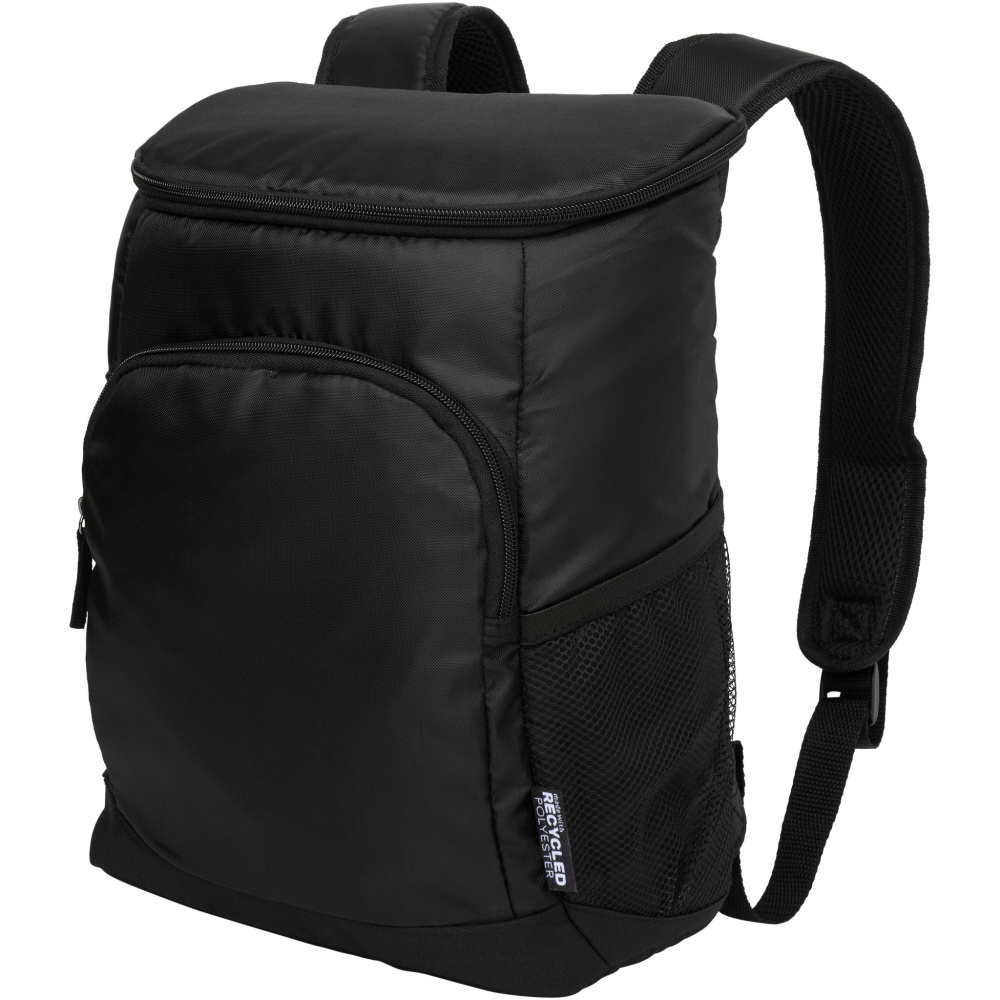 Logo trade advertising product photo of: Chillpack 18-can GRS recycled cooler backpack 16L