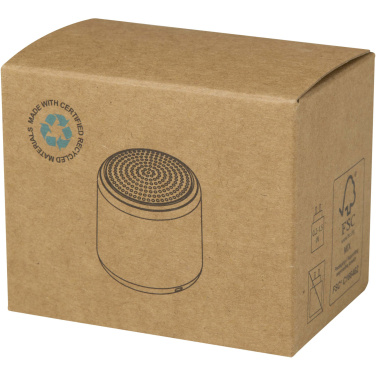 Logo trade promotional giveaways picture of: Velkis 3W recycled plastic wireless Bluetooth® speaker