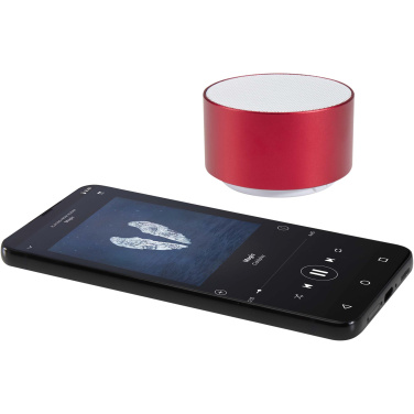 Logo trade advertising products image of: Ankaa 3W recycled aluminium wireless Bluetooth® speaker
